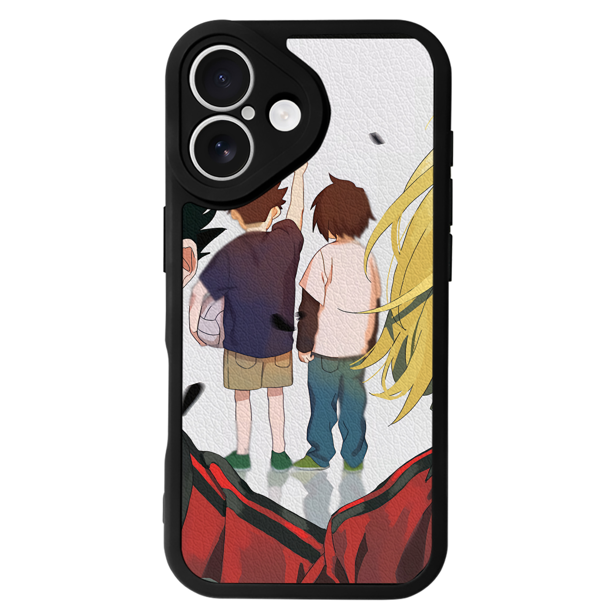 （画像用） ハイキュー!! Haikyu!! 【iPhone 16シリーズ対応】シリコンスマホケース（レザー調） 材質：シリコン